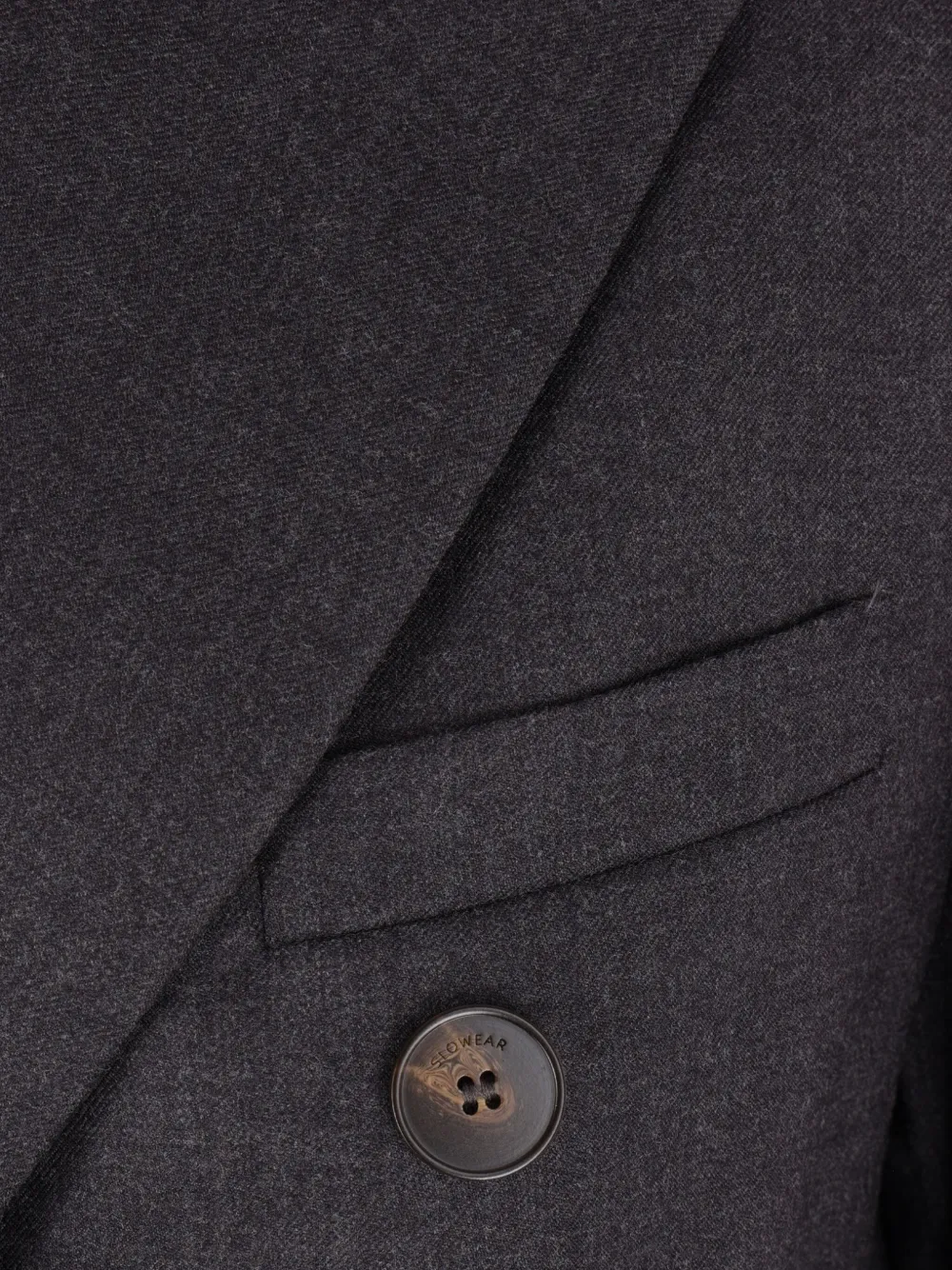 Montedoro Double-breasted Peaked-lapels Blazer In Gray
