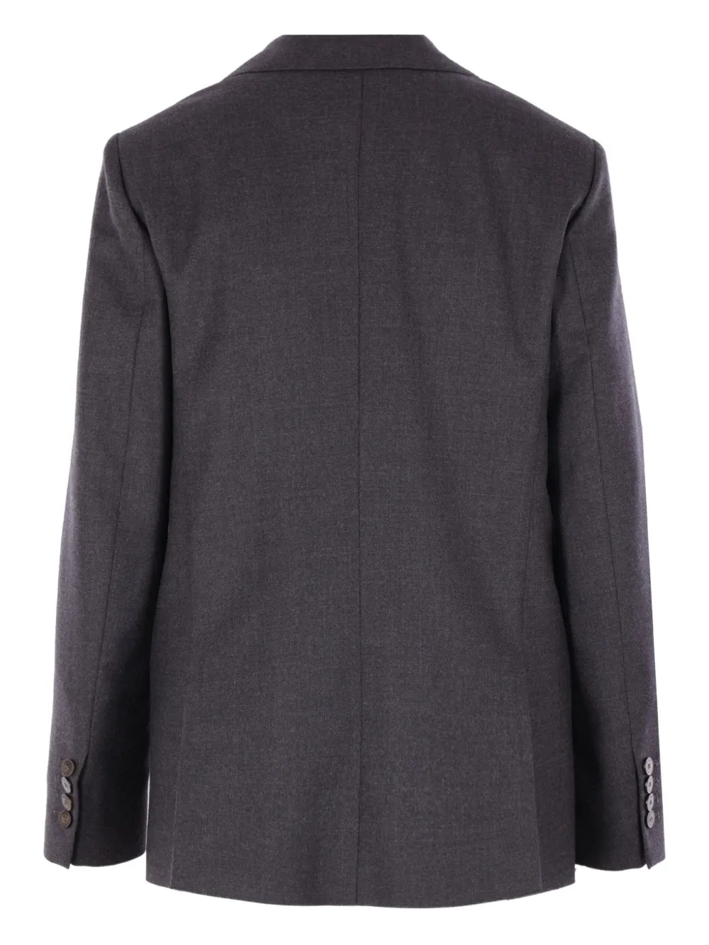 Montedoro Double-breasted Peaked-lapels Blazer In Gray