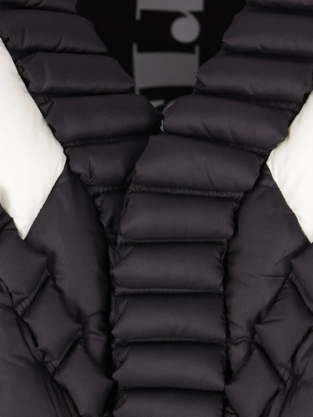 RAXXY Geruit donsjack Zwart