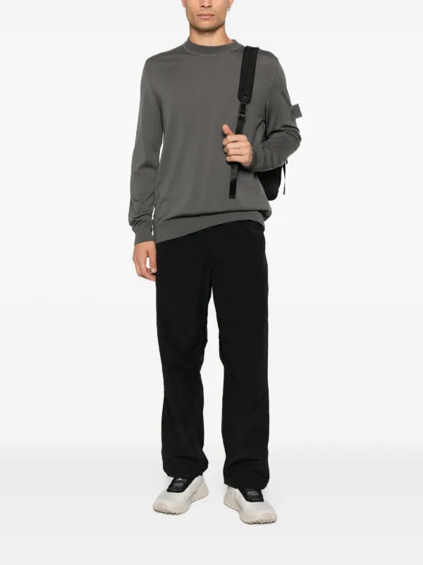 Stone Island クルーネック プルオーバー | グレー | FARFETCH JP
