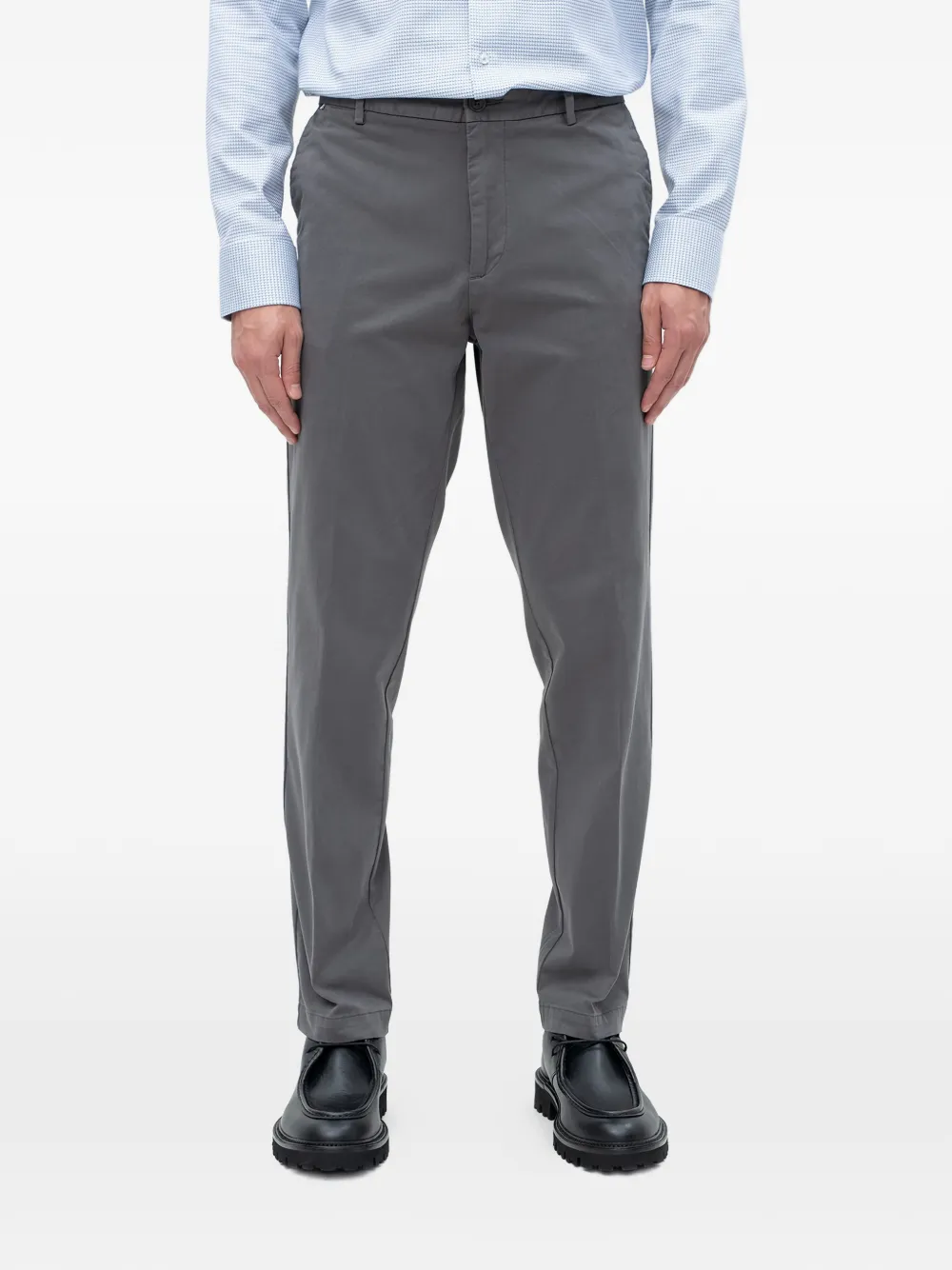 BOSS buttoned trousers - Grigio