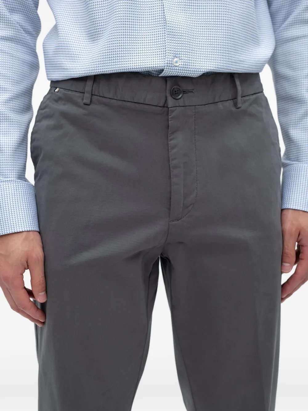  Boss Buttoned Trousers - Grey 