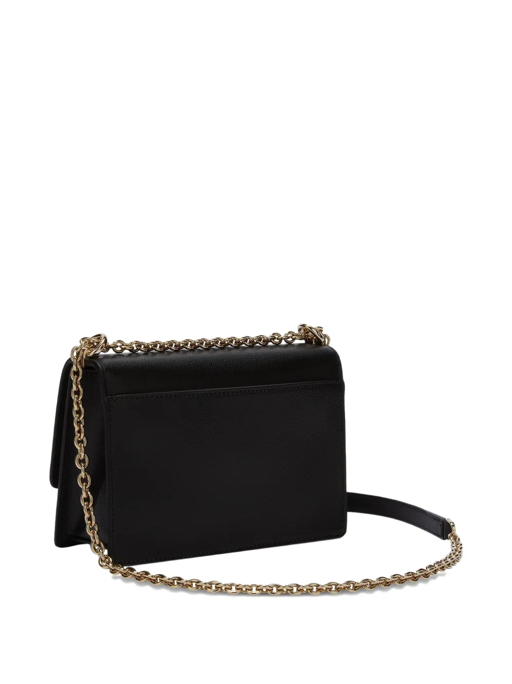 Furla 1927 leren mini-crossbodytas Zwart