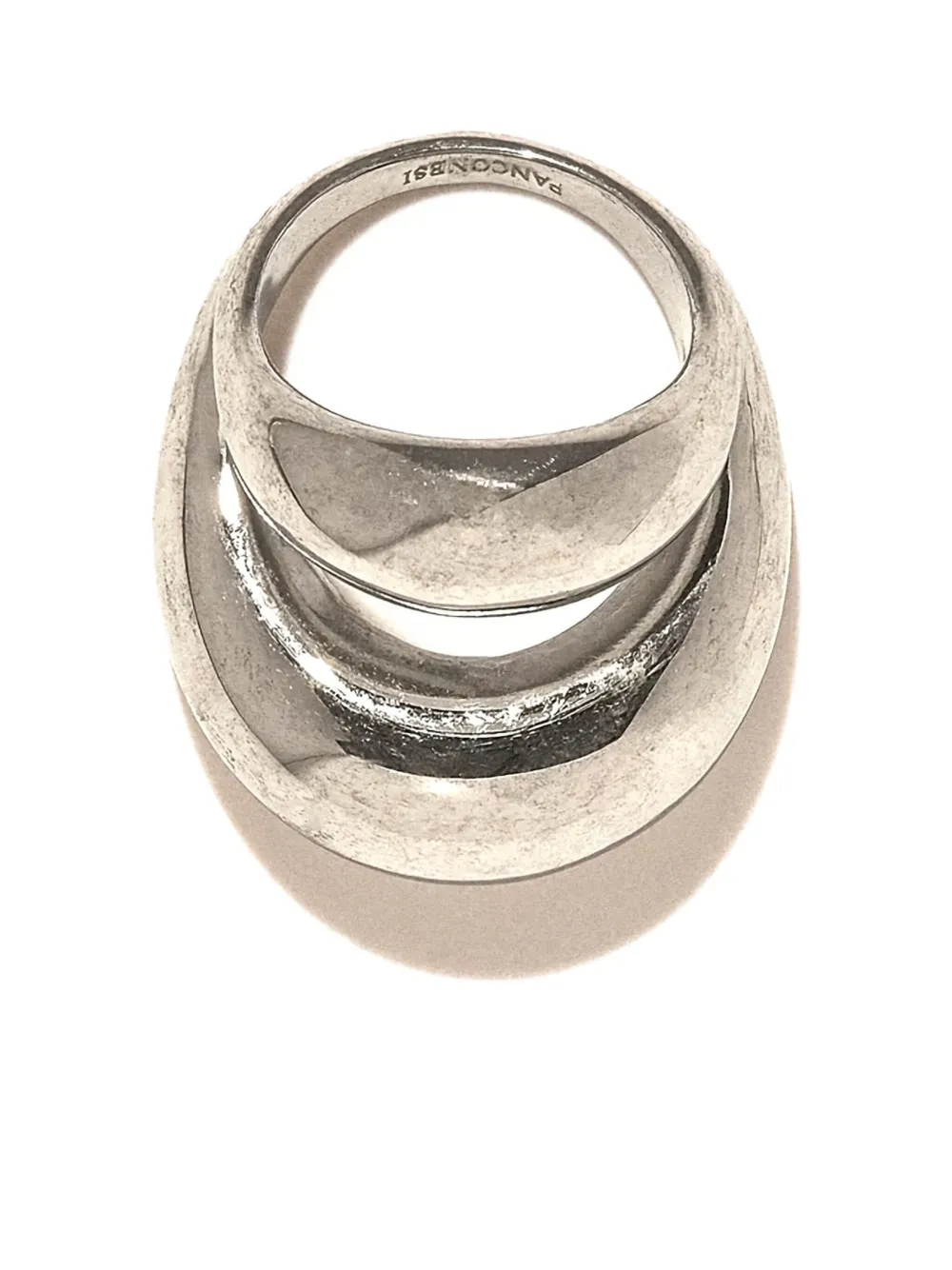 Panconesi Anello Double Blow Up - Argento