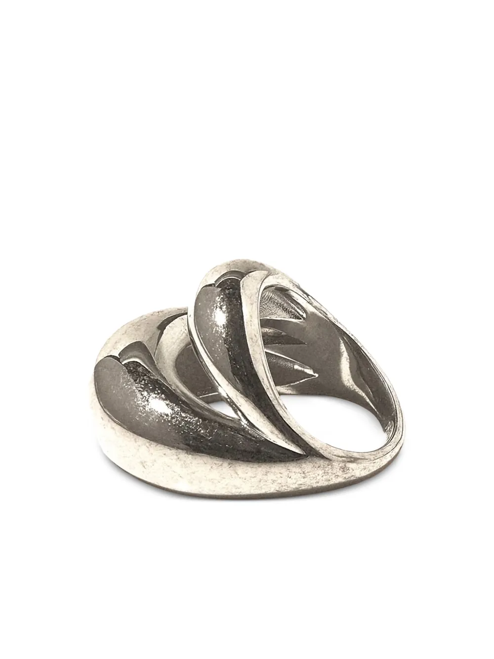 Panconesi Double Blow Up ring - Zilver