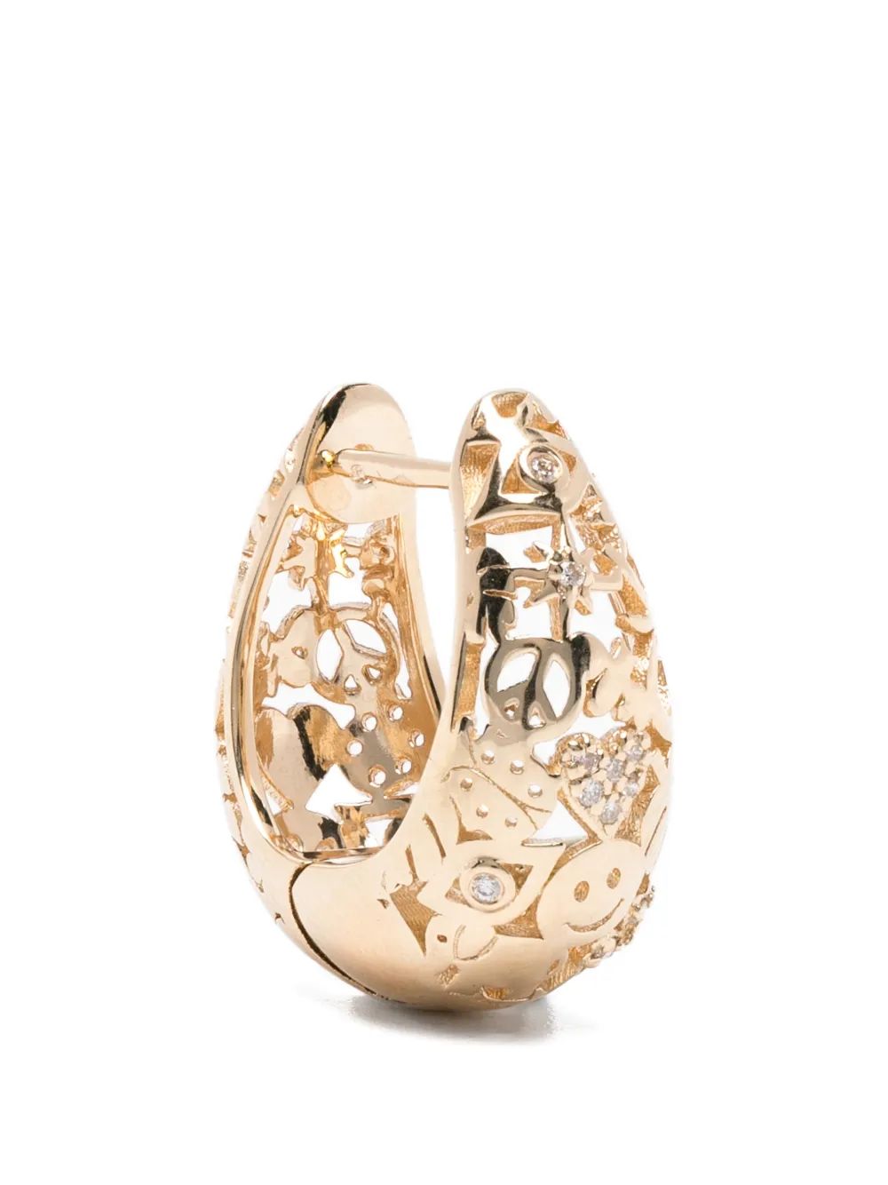 Sydney Evan 14K gold diamond earrings - Oro