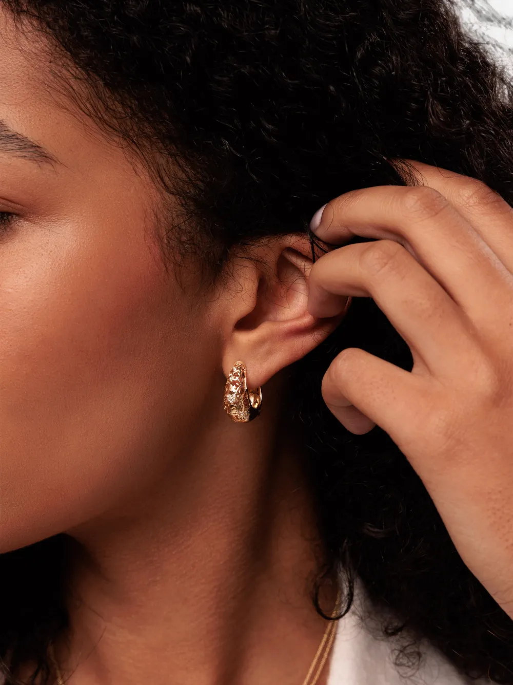 Sydney Evan 14K gold diamond earrings - Oro