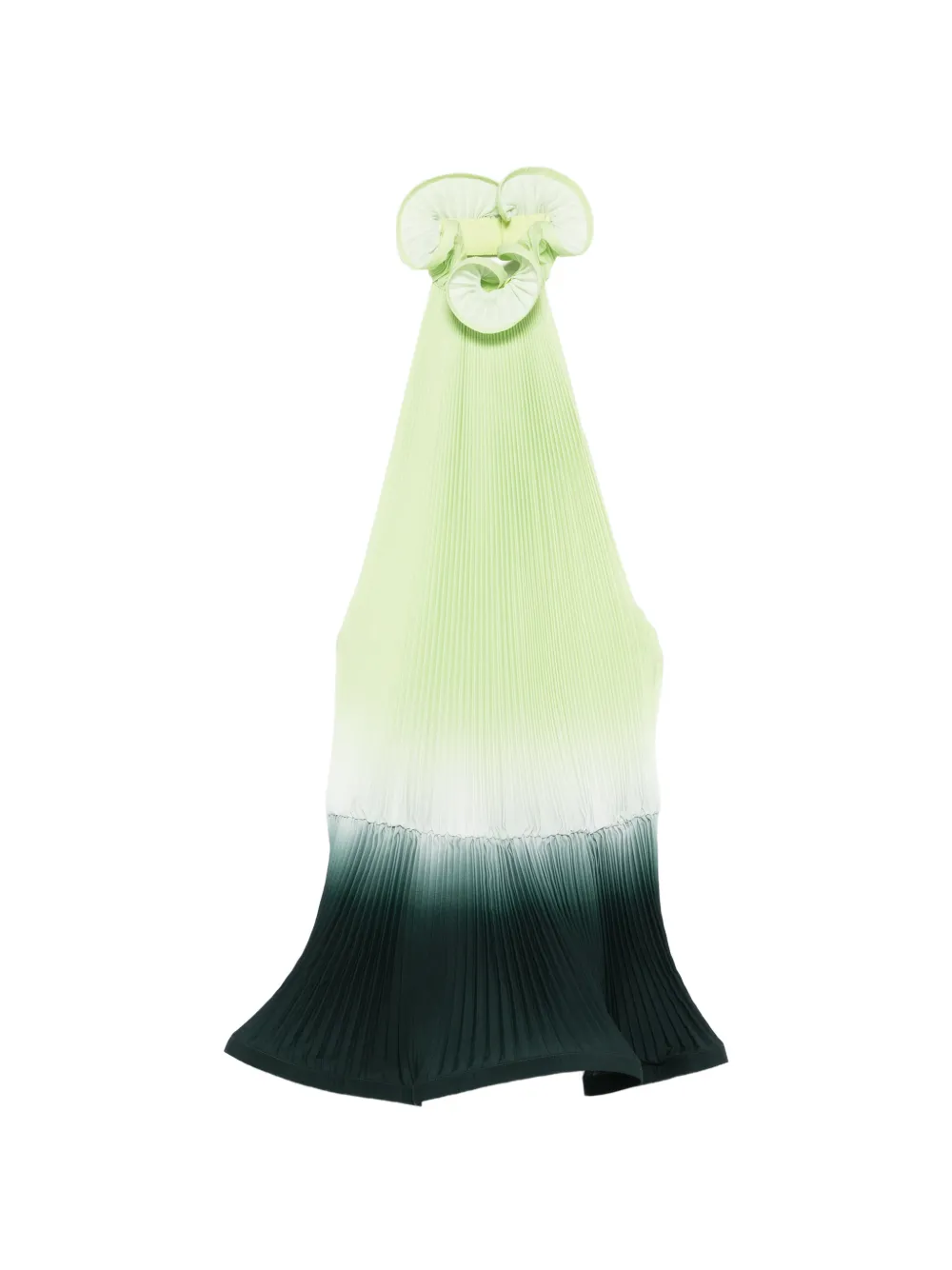 Rowen Rose pleated mini dress - Verde