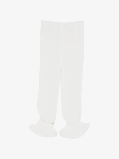 Rowen Rose ruffled-detail trousers