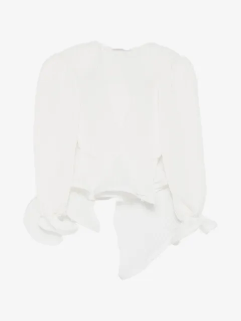 Rowen Rose V-neck blouse