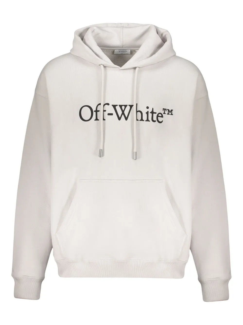 Off-White logo-detail hoodie - ホワイト