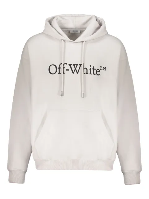 Off-White logo-detail hoodie