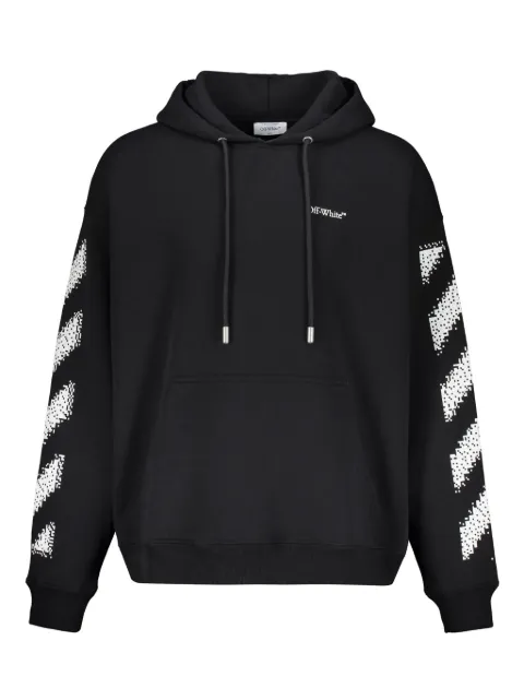 Off-White logo-print hoodie