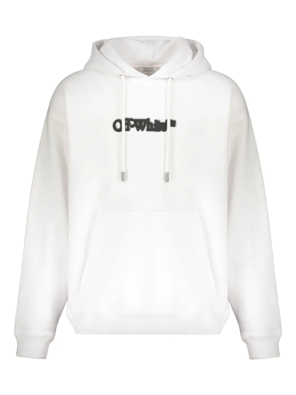 Off-White logo-print hoodie | White | Image 1