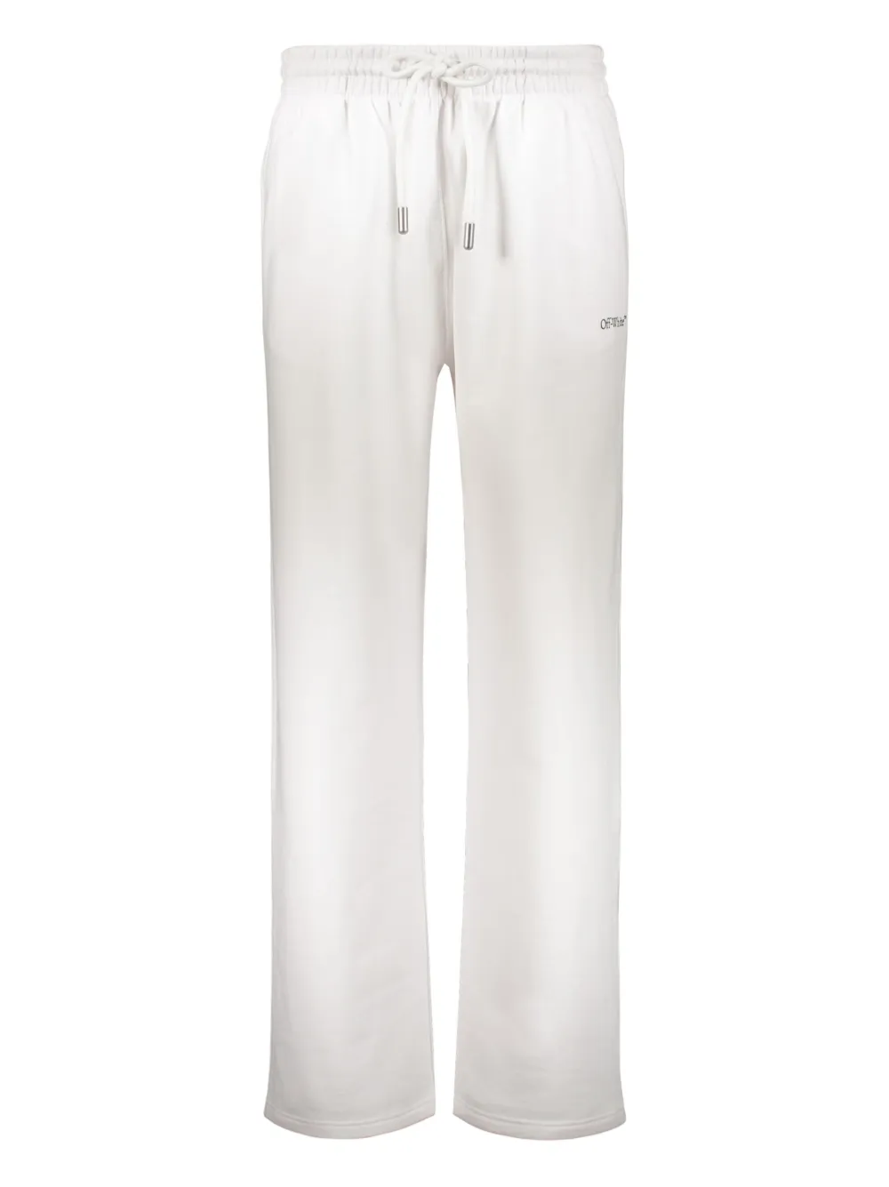 Off-White logo-print trousers - ホワイト