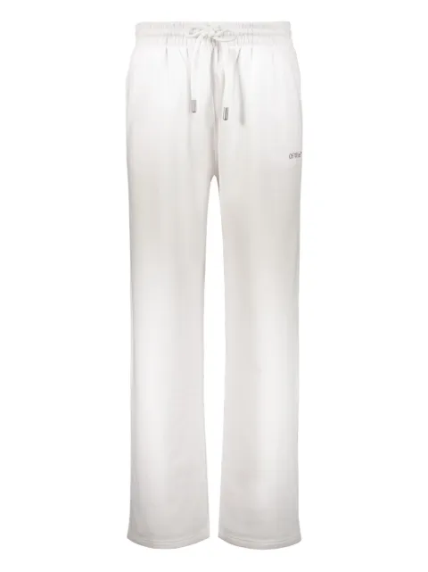Off-White logo-print trousers