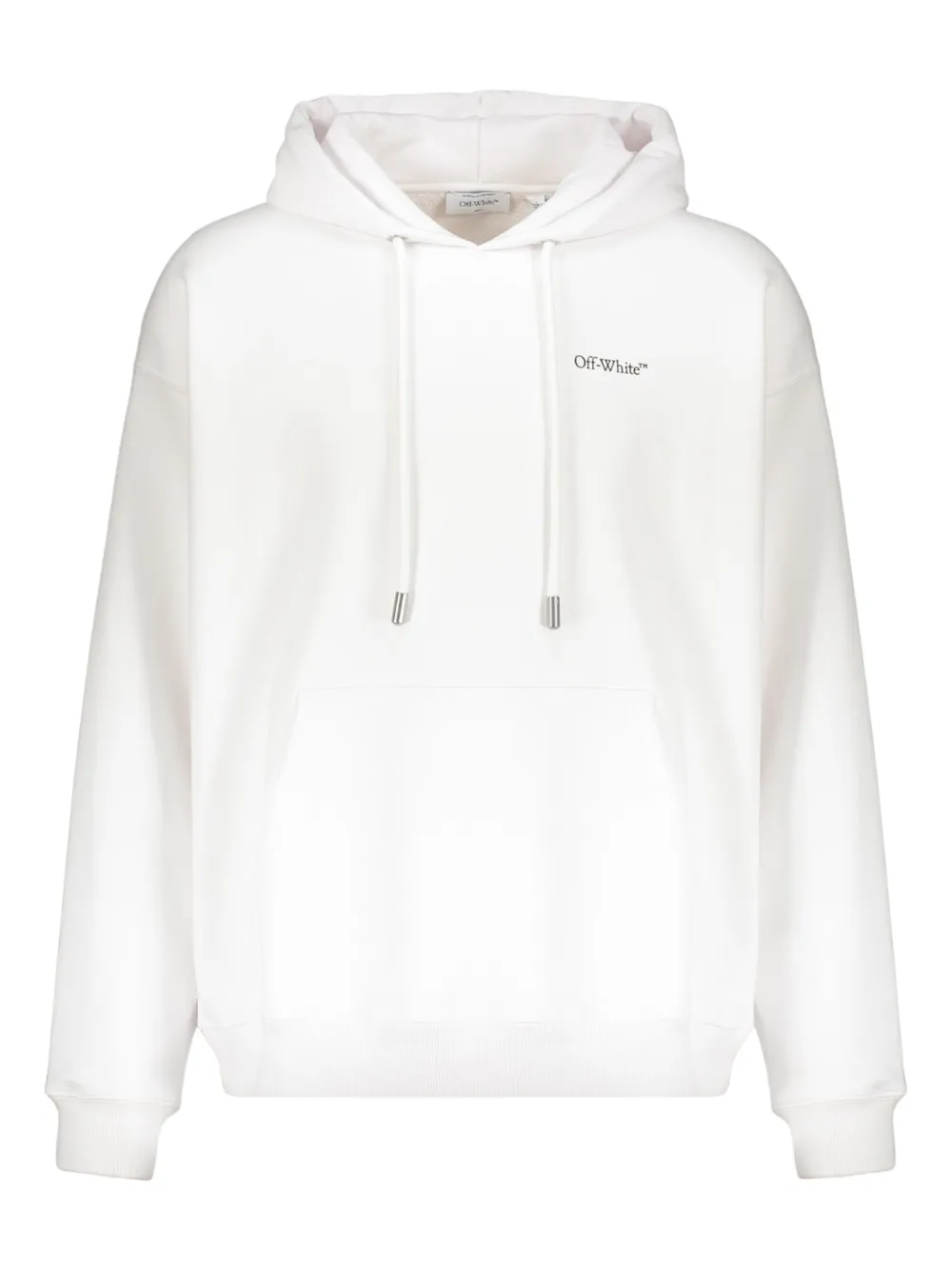Off-White drawstring hoodie - ホワイト