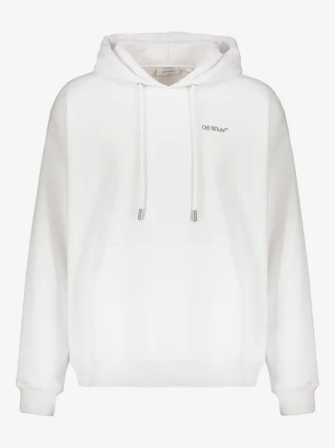 Off-White sudadera con capucha y cordones