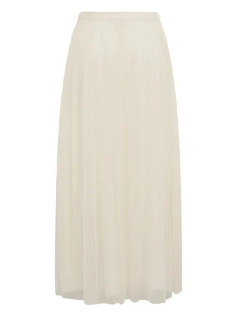 ALPHA STUDIO pleated midi skirt