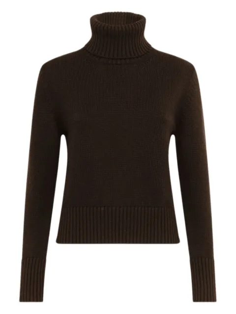ALPHA STUDIO turtleneck long-sleeve jumper