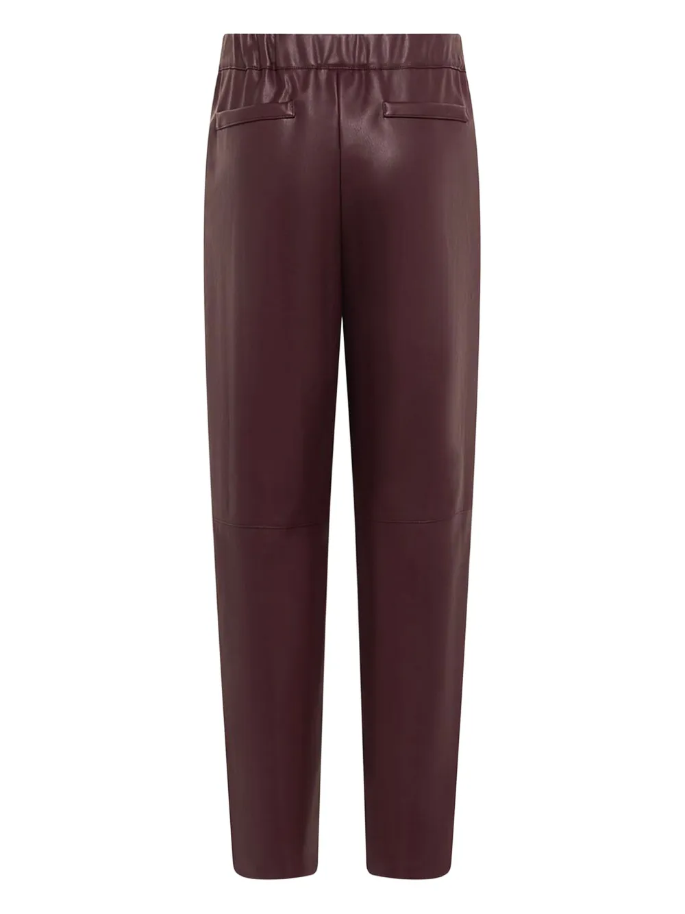 ALPHA STUDIO elasticated-waist trousers - Bruin