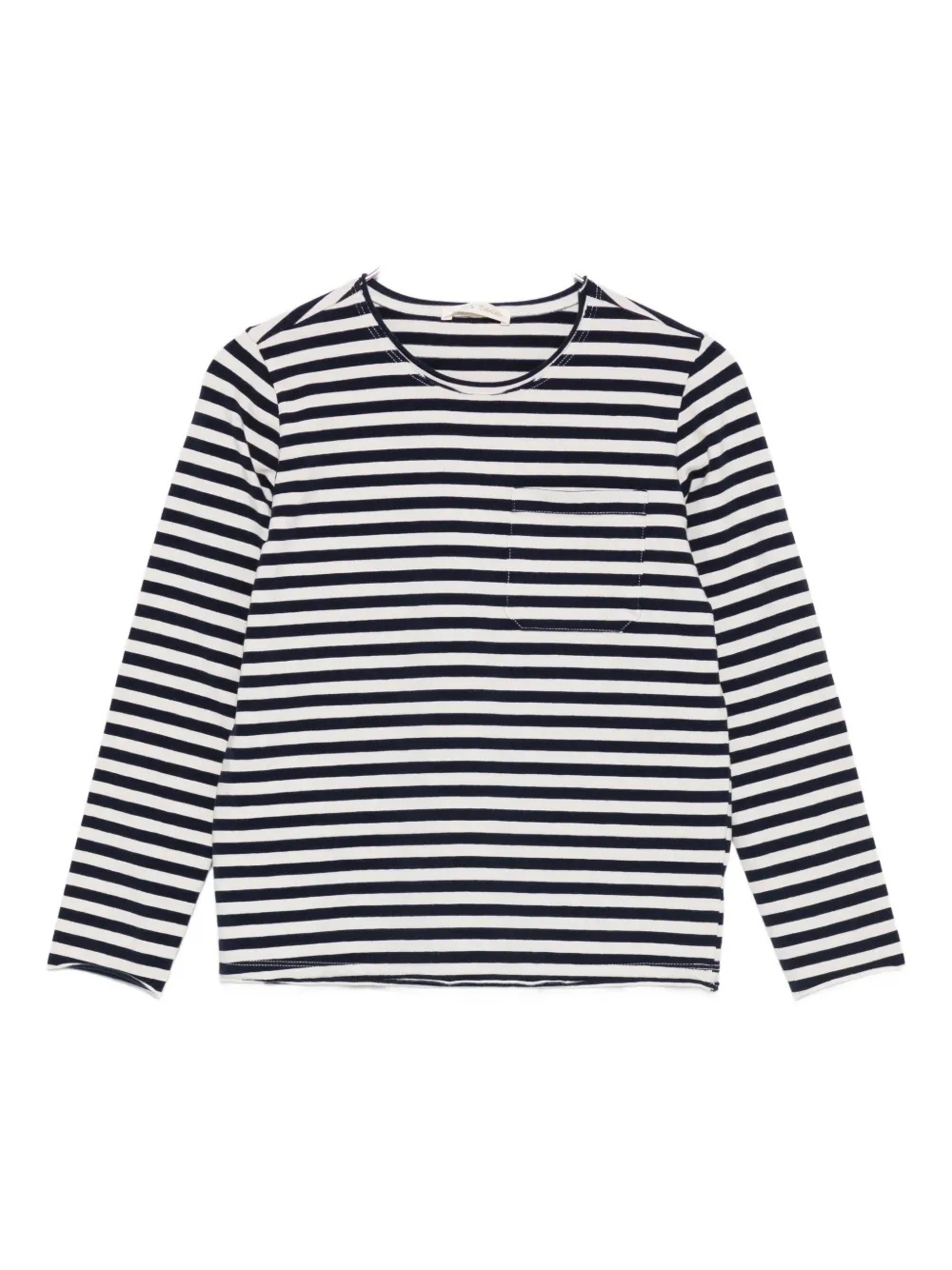 Zhoe & Tobiah Striped Pocket T-shirt In Multi
