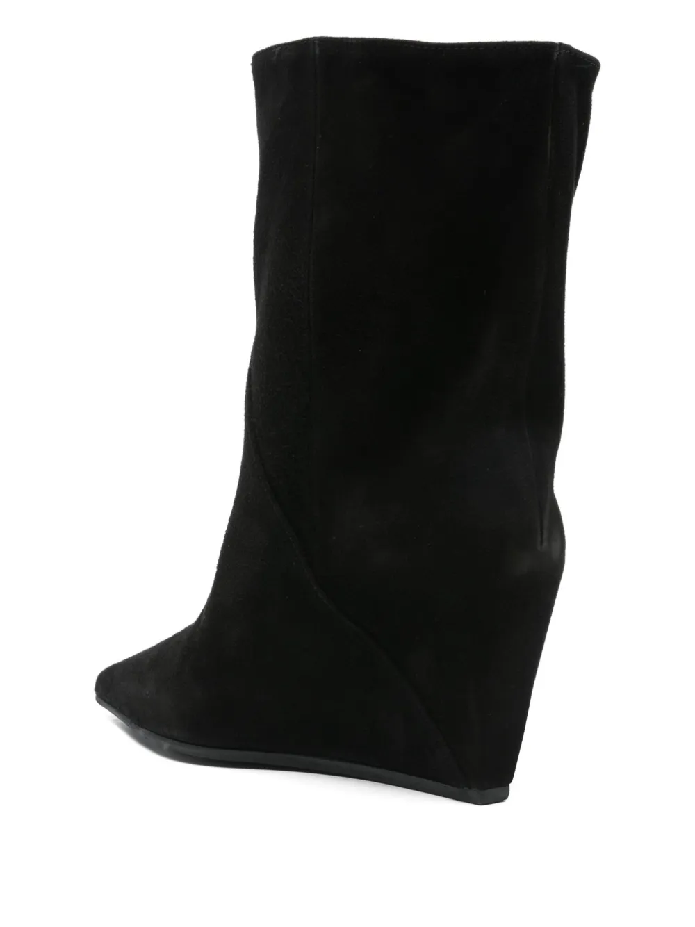 Vic Matie 80mm suede boots Zwart