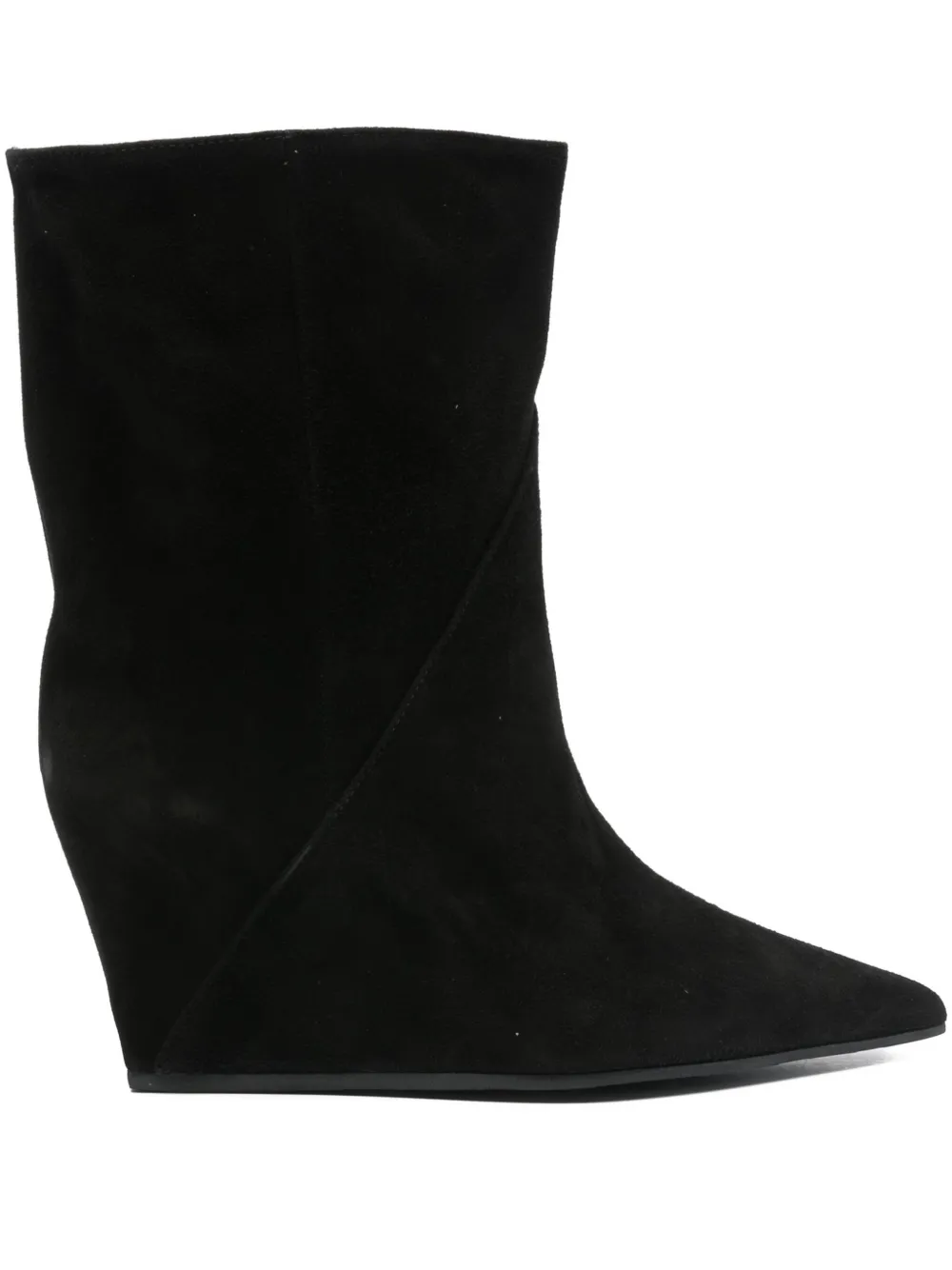 Vic Matie botas de gamuza con tacón de 80mm | negro | Image 1