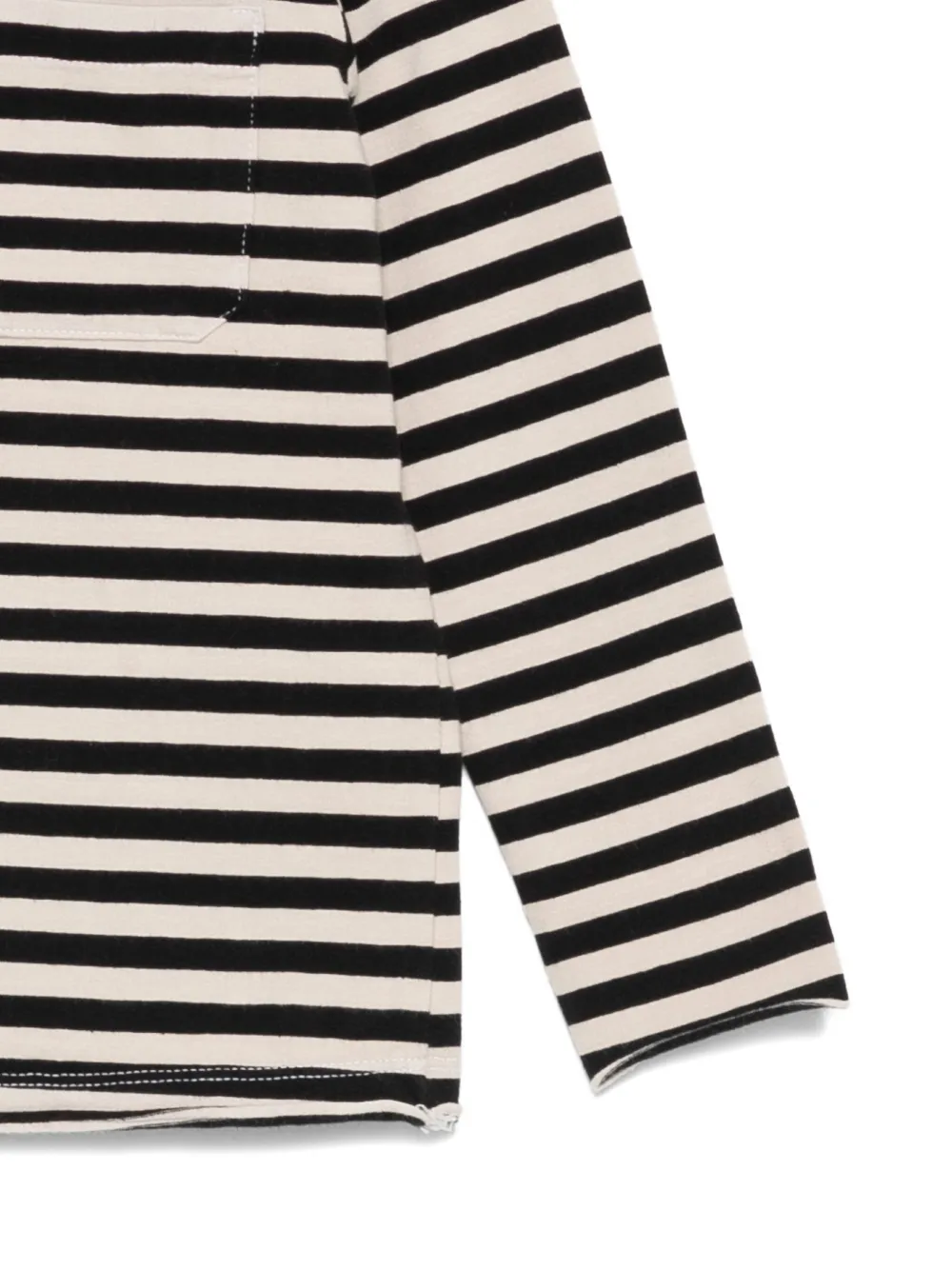 Zhoe & Tobiah Striped Pocket T-shirt In Multi