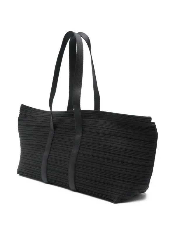 【極美品】PLEATS PLEASE ISSEY MIYAKE　トート　黒 Pleats Please Issey Miyake プリーツ ハンドバッグ | ブラック