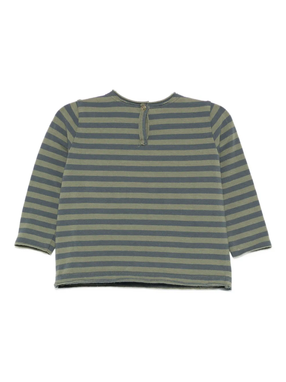 Zhoe & Tobiah Striped Pocket Top In Green