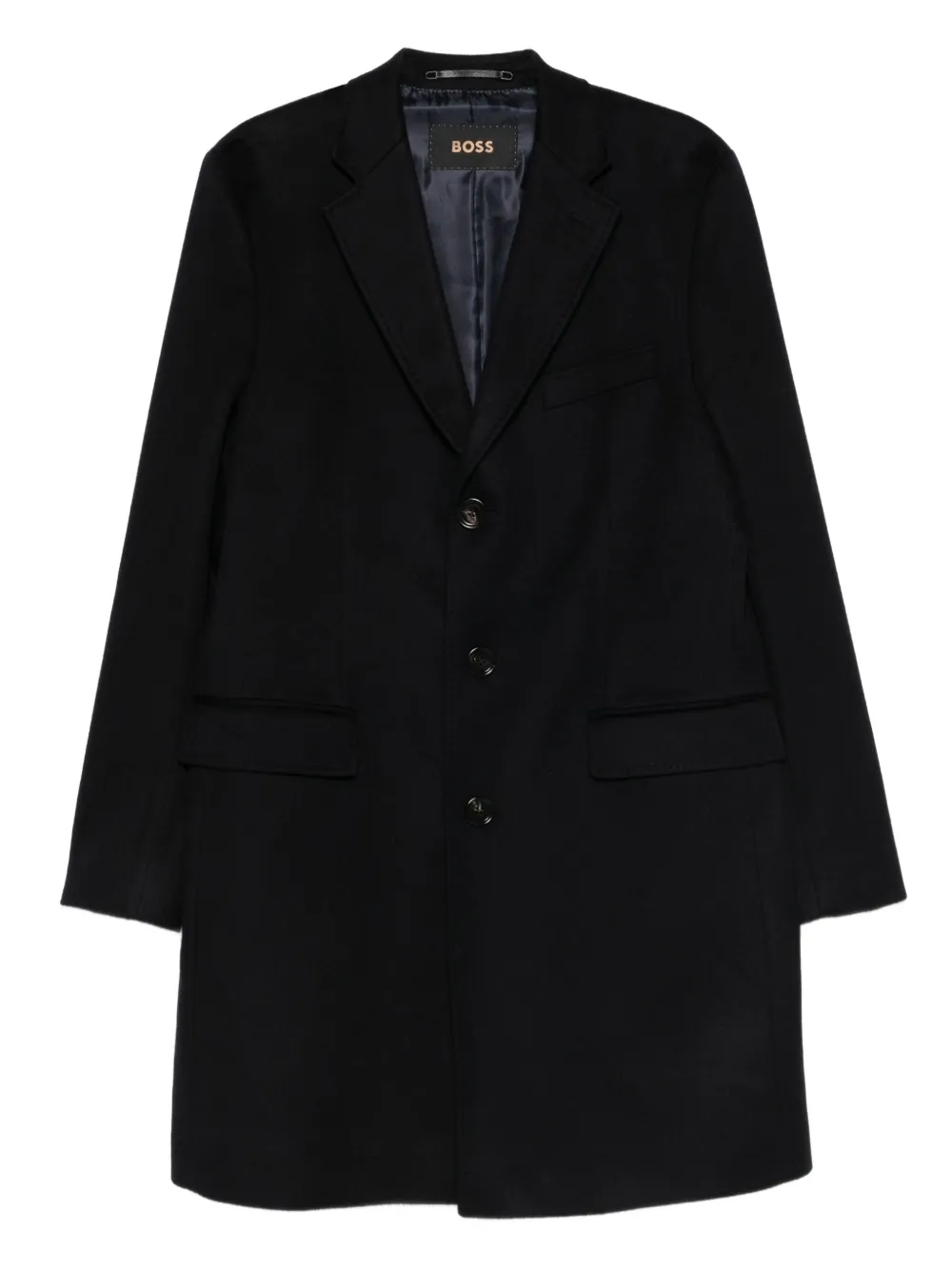 BOSS buttoned coat | Blue | Image 1