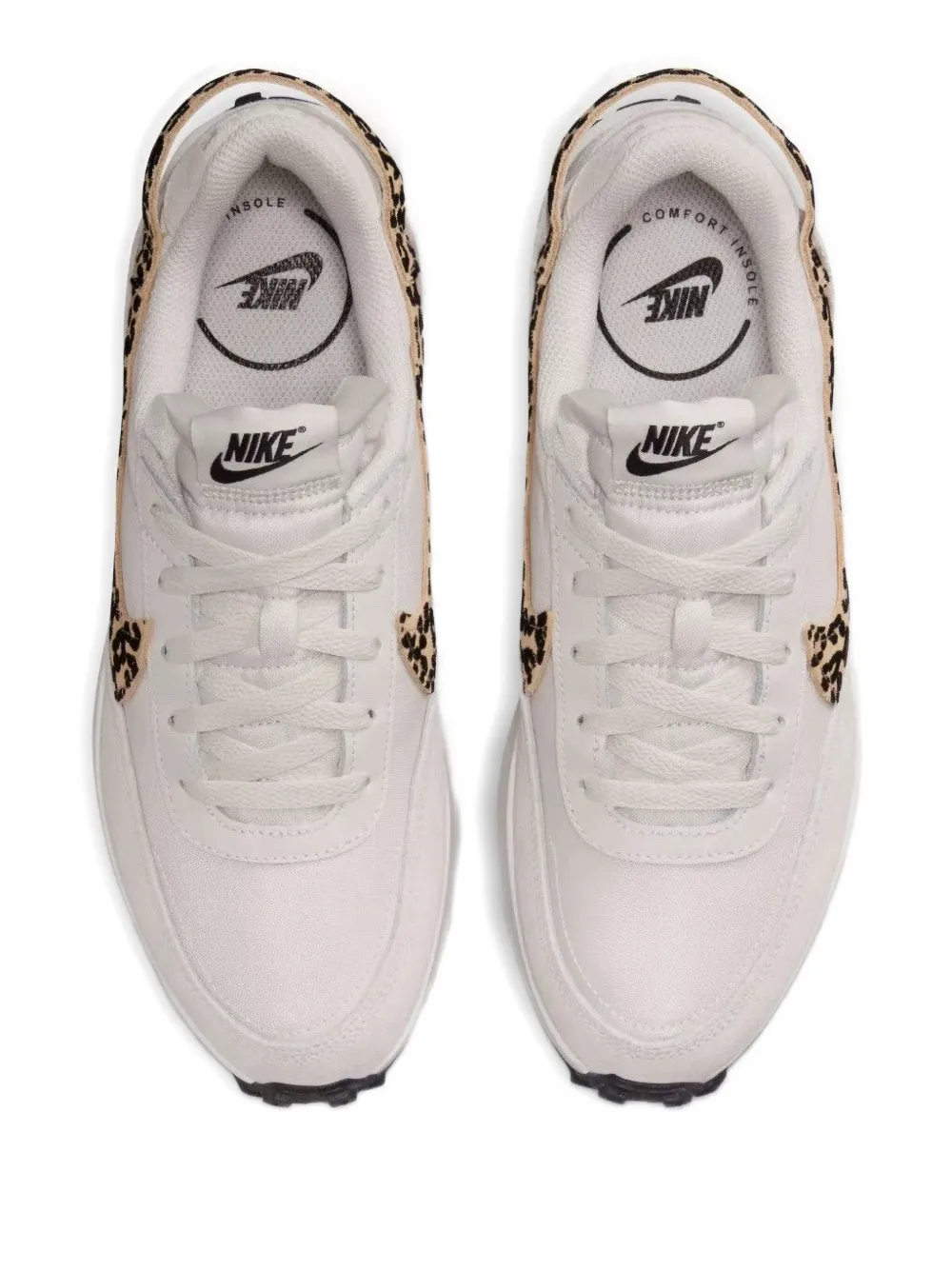 Nike waffle debut animal-print sneakers - Beige