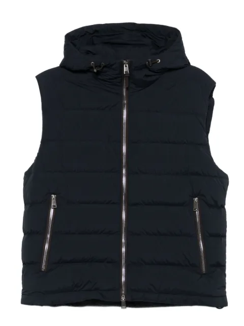 BOSS hooded zip gilet