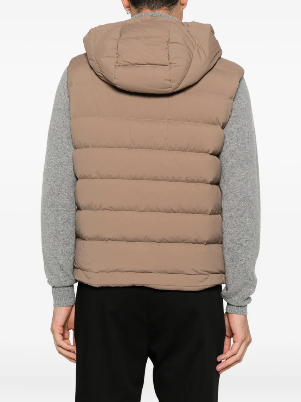 BOSS Bodywarmer met capuchon Beige
