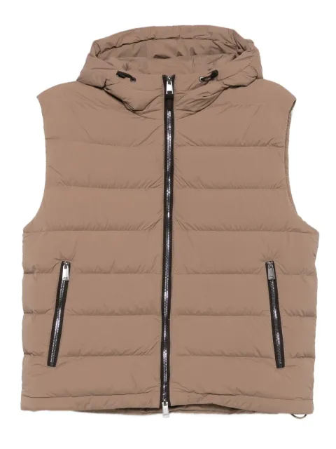 BOSS hooded padded gilet