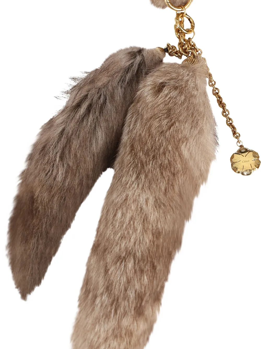 Chloé fur scarf - Bruin