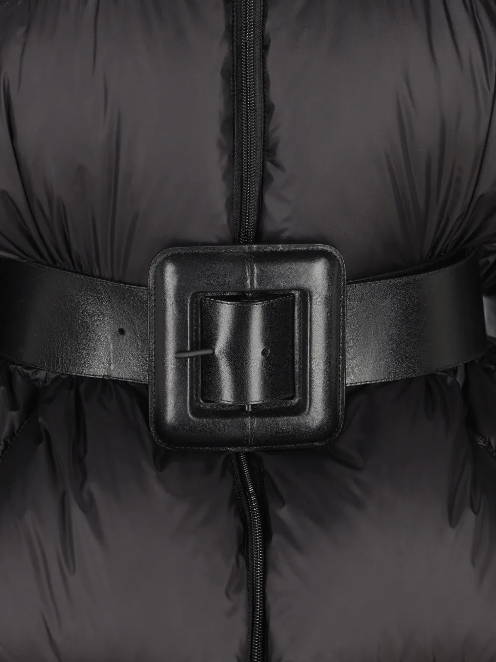 Balenciaga Hourglass Belted Jacket In Black