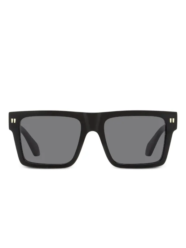Off-White スクエアサングラス ブラック Off White HAYS 1007 スクエア ブラック サングラス | SmartBuyGlasses