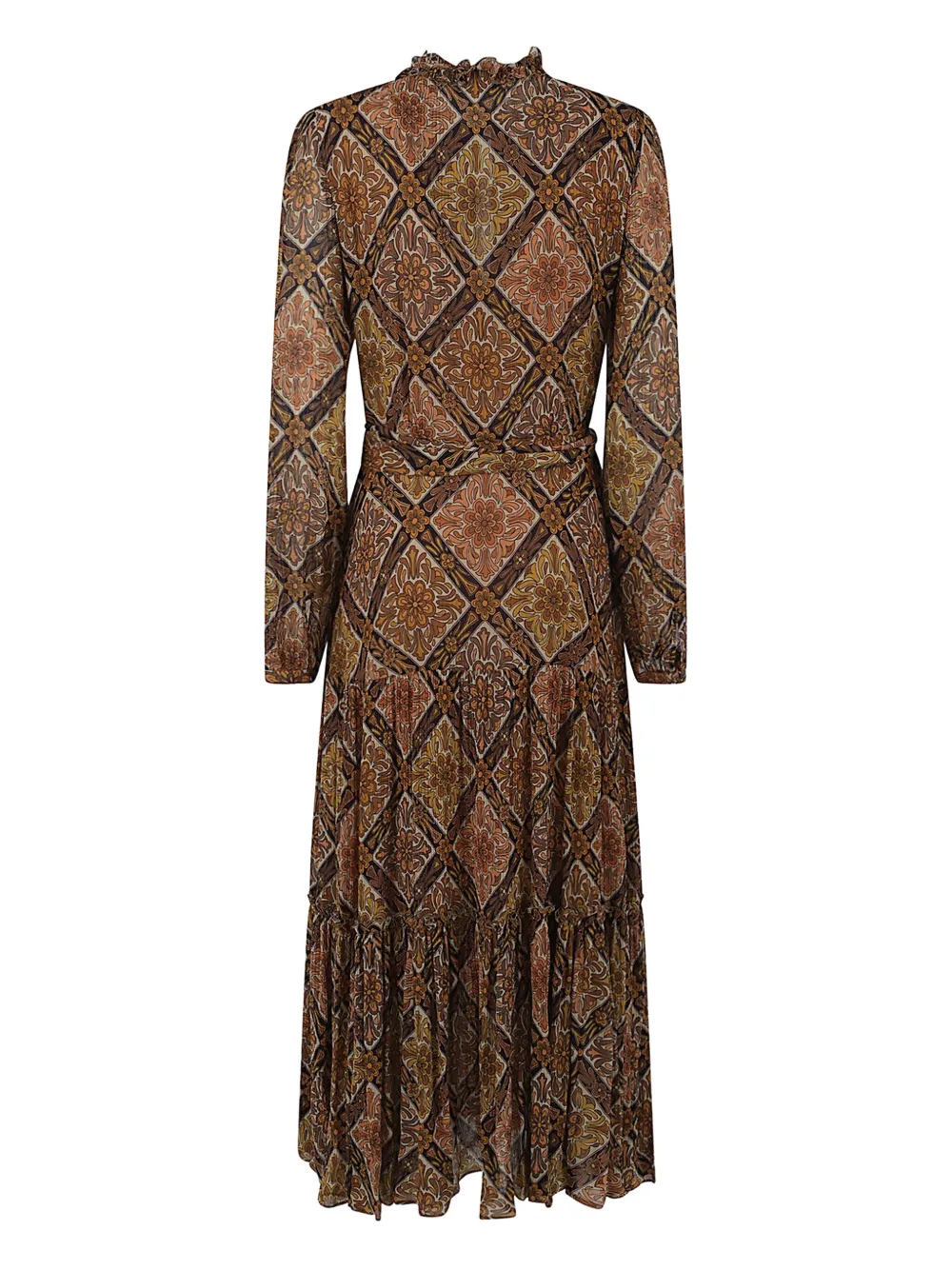 ETRO Jurk met bloemenprint - Bruin