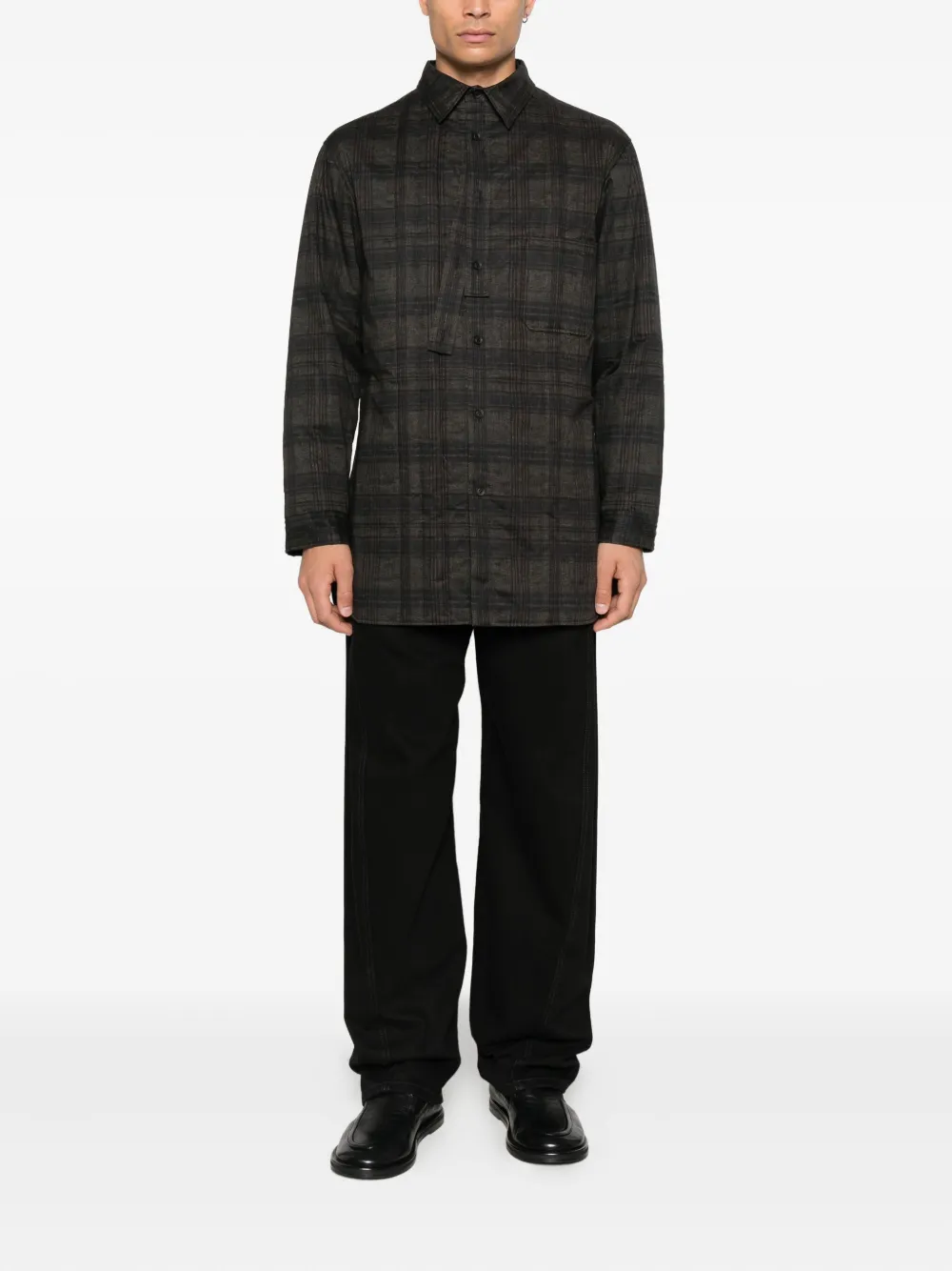 Yohji Yamamoto camisa a cuadros | Image 2