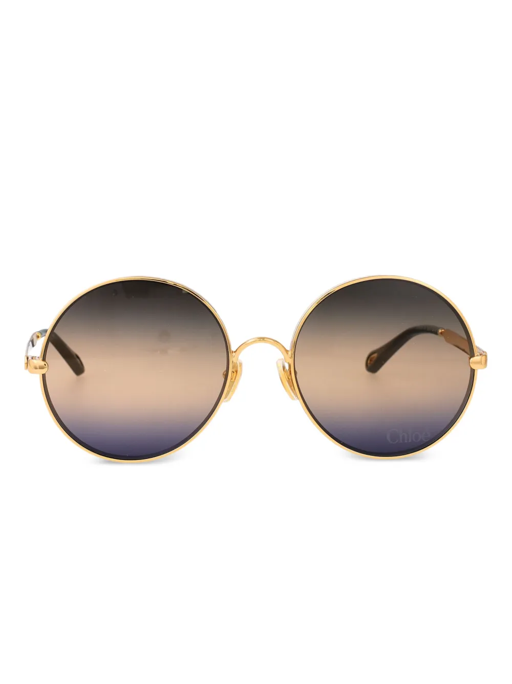 Chloé Eyewear Aly round-frame sunglasses - Oro