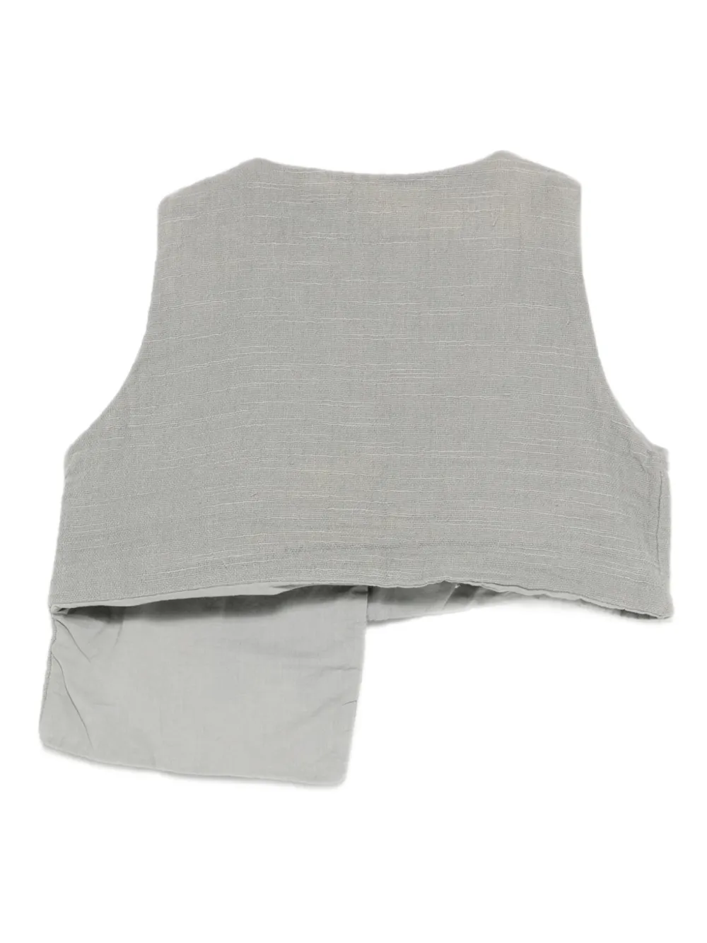 minimù button asymmetric top | Vests | Image 2