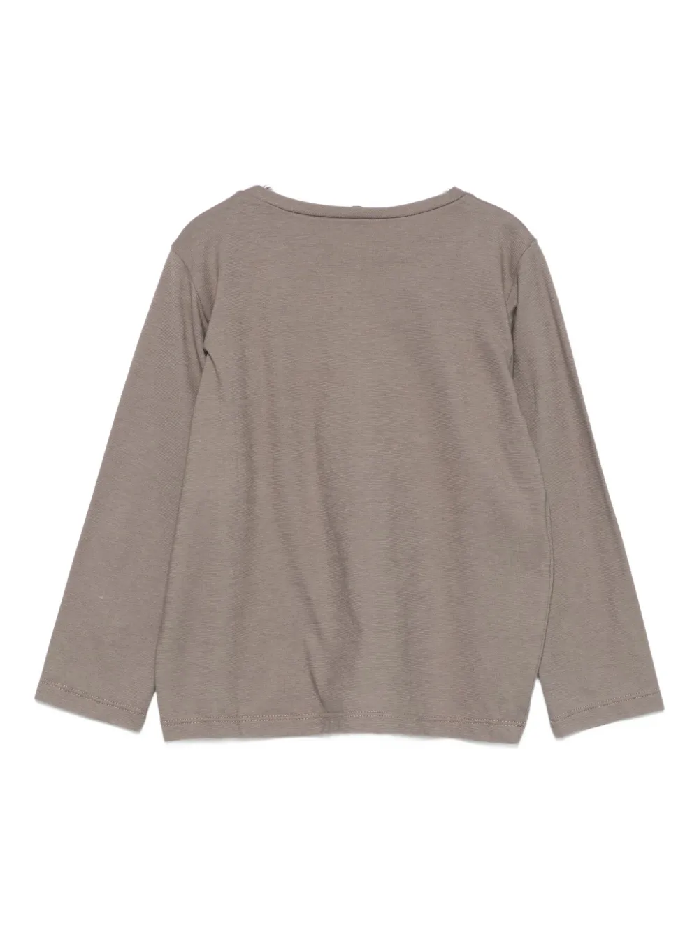 Minimu' Long-sleeve T-shirt In Brown