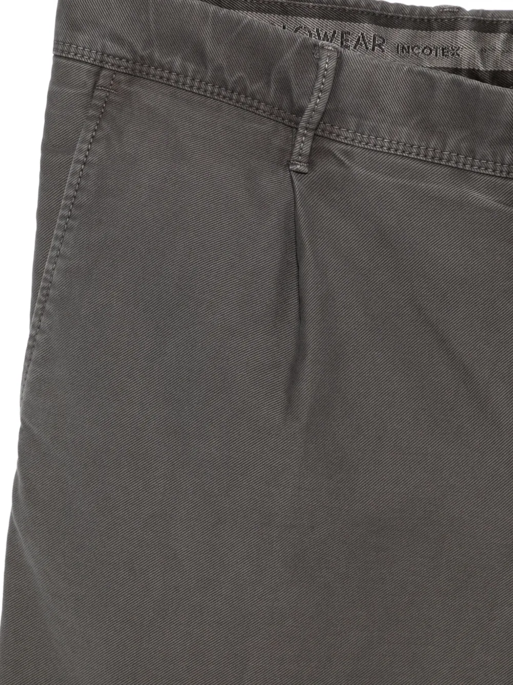 Incotex Plooibroek Grijs