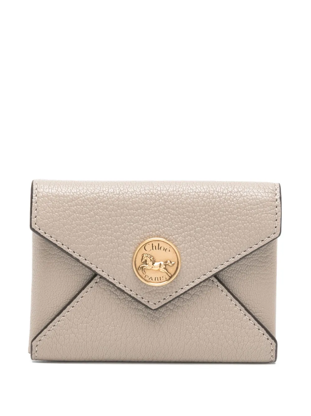 Chloé logo-detail card holder - Toni neutri