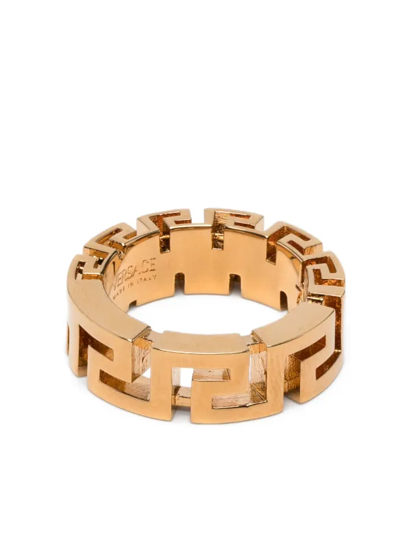 Versace Greca Ring | Gold | FARFETCH