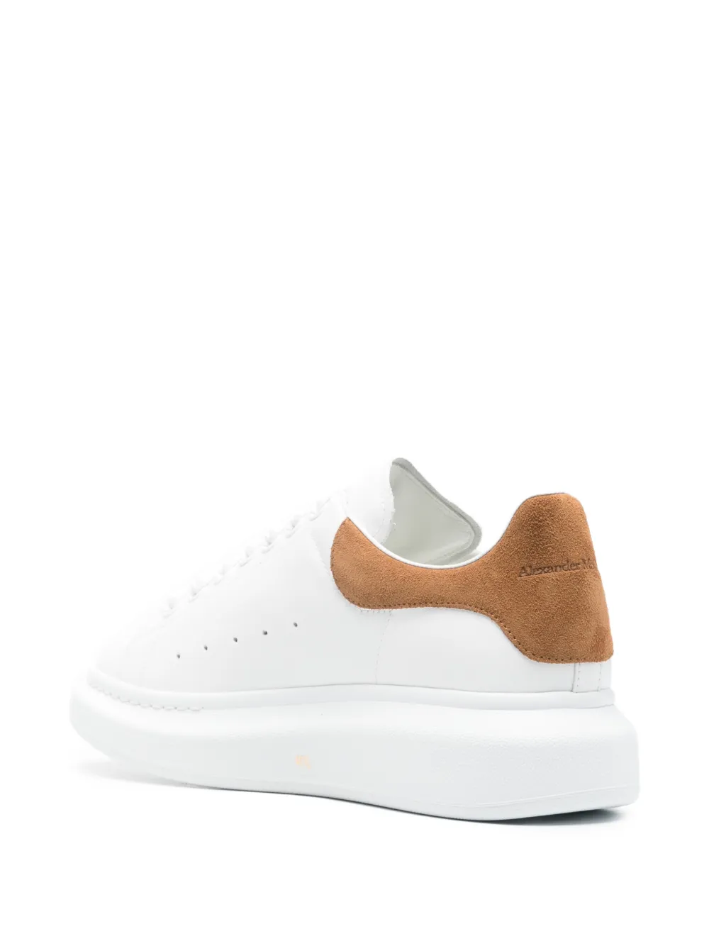 Alexander McQueen Leren sneakers Wit
