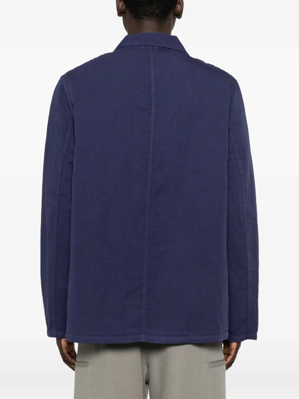 Studio Nicholson Jack met enkele rij knopen Blauw