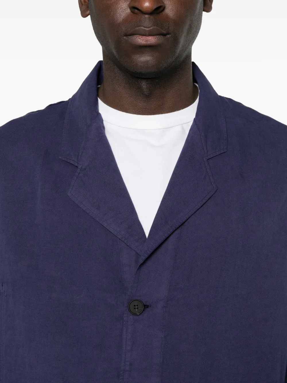 Studio Nicholson Jack met enkele rij knopen Blauw